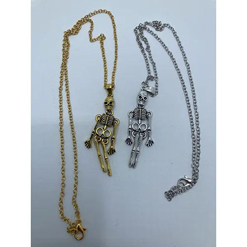 Not specified — Frienship necklace skeletons