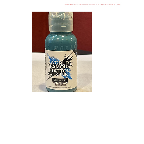 WORLD FAMOUS TATTOO INK LIMITLESS — Jay Freestyle Turquoise
