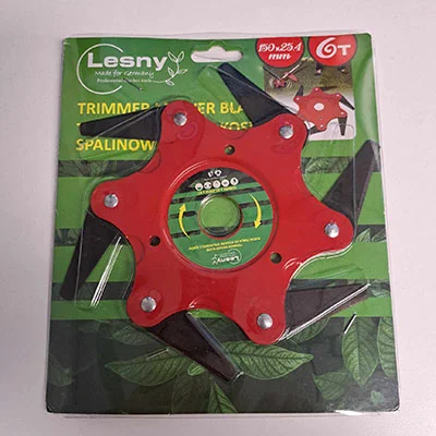 Lesny — Trimmer mower blade, 150x25.4 mm, 6T,
