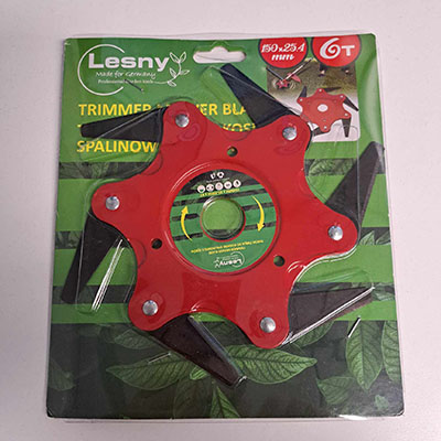 Lesny — Trimmer mower blade, 150x25.4 mm, 6T,