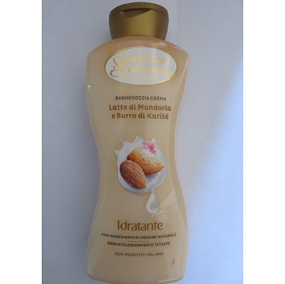 SPUMA DI SCIAMPAGNA — Latte di mandorla e burro di Karitè