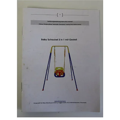 KIDIZ — Babyschaukel mit Gestell 3-in-1