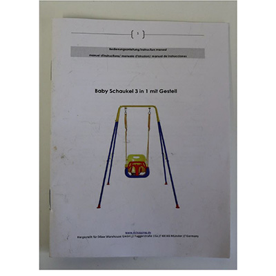 KIDIZ — Babyschaukel mit Gestell 3-in-1