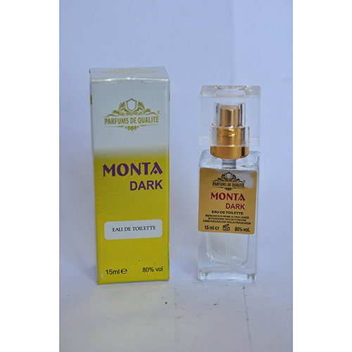 PARFUMS DE QUALITE' — Monta Dark