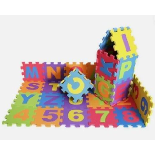 36pcs Puzzle Kid Jouet Éducatif Alphabet Lettres Chiffre Tapis En Mousse