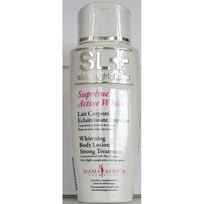 Mama Africa Cosmetics — SL +  skin light plus, Suprême Acrive White, Whitening Body Lotion Strong Treatment