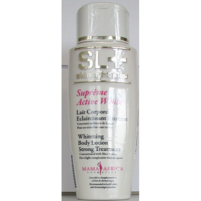 Mama Africa Cosmetics — SL +  skin light plus, Suprême Acrive White, Whitening Body Lotion Strong Treatment