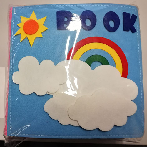 Ulikey — Quiet Book Montessori Spielzeug, 3D Filz Busy Book Sensorisches Spielzeug