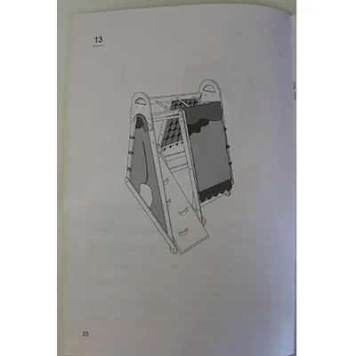 GOPLUS — 6 in 1 Multifunktionales Klettergerüst, mit Rutsche, Kletternetz, Kletterfelsen