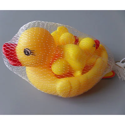Plastic duck family