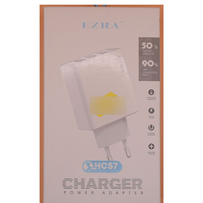 EZRA — USB WALL CHARGER, CHARGER POWER ADAPTER