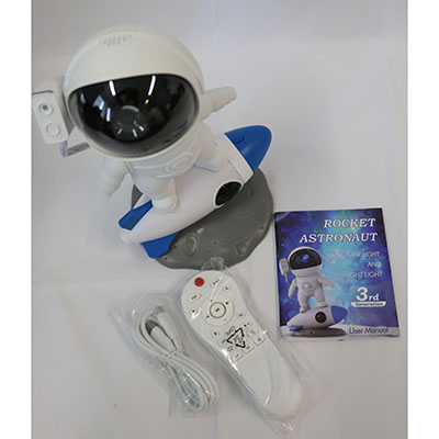 ITSHINY — Rocket Astronaut, Music star light and night light