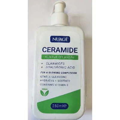 Nuagé — Ceramide Gentle Cleanser + ceramides + hyaluronic acid