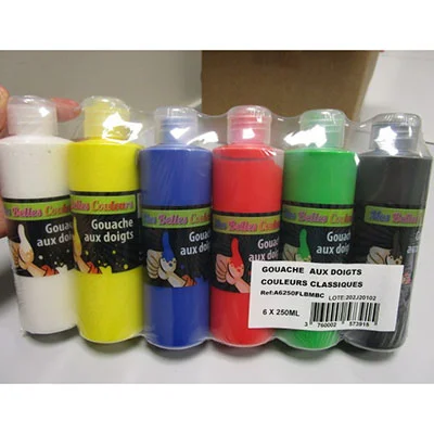 Mes belles couleurs — Gouaches aux doigts