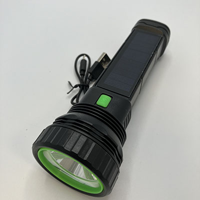 POWER PLUS — SNAKE Solar LED flashlight