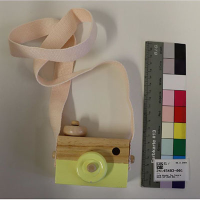 Cute Wooden Toy Camera
