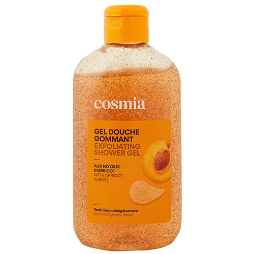 COSMIA — Gel douche gommant aux noyaux d'abricot
