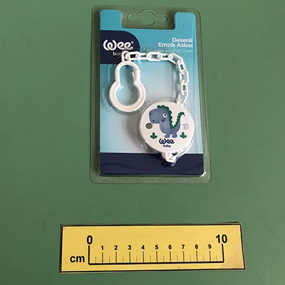 Wee baby — Patterned soother chain