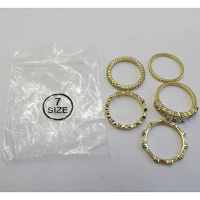 SIXDUTON — 3/5PCS Vintage Knuckle Ringe Gold Set, Trendy Stapelring Vintage Boho Minimalistischer Ring