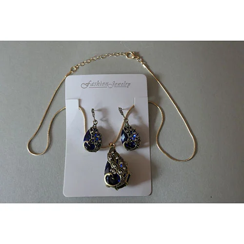 TOFBS — Jewellery Set for Wife Girlfriend (Blue)