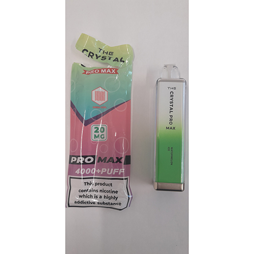 The Crystal PRO MAX 4000+ puff