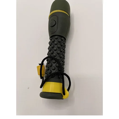 Flashlight rubber