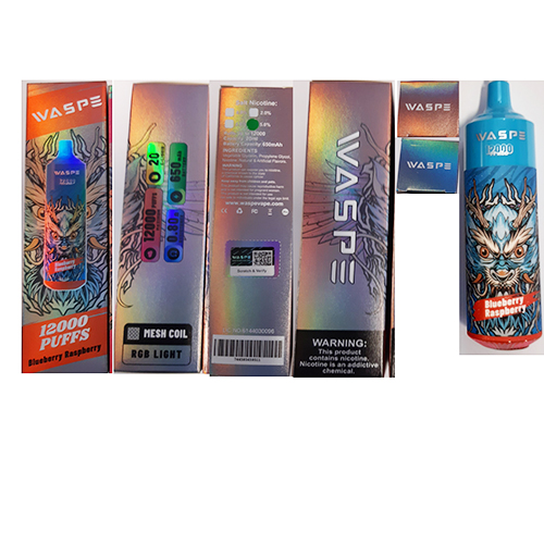 WASPE — Blueberry Raspberry, 20 ml, 5% nicotine