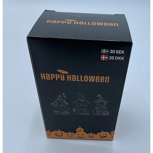 HAPPY HALLOWEEN — LED Spökhus litet