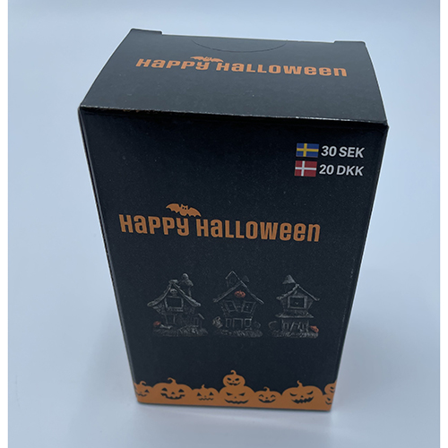 HAPPY HALLOWEEN — LED Spökhus litet