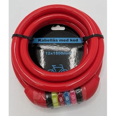 Kabellås med kod