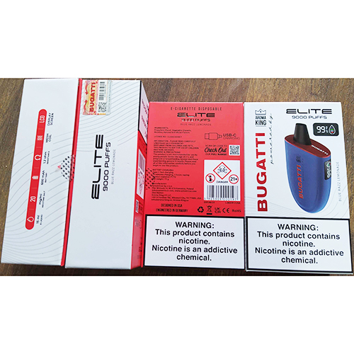 Aroma King — disposable electronic cigarette BUGATTI powered by ELITE 9000 PUFFS