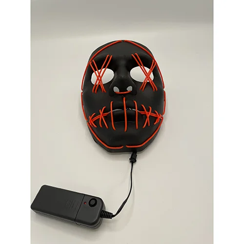 LED Mask Nightmare Röd