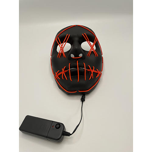 LED Mask Nightmare Röd