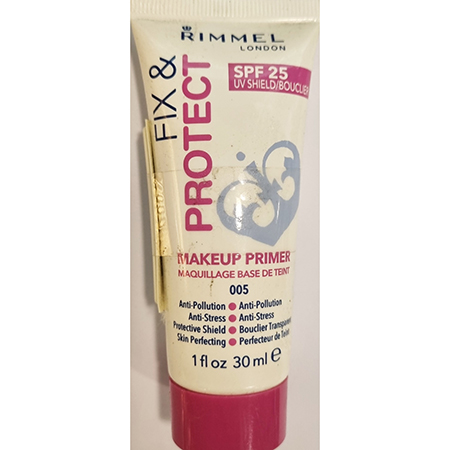 RIMMEL London — Fix & Protect - Makeup Primer