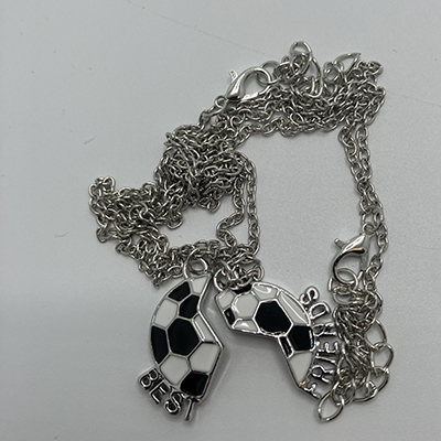 Busy Lizzie — Necklace football