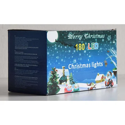 Merry Christmas 180 LED Christmas lights