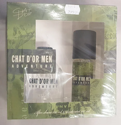 CHAT D'OR — MEN Adventure set