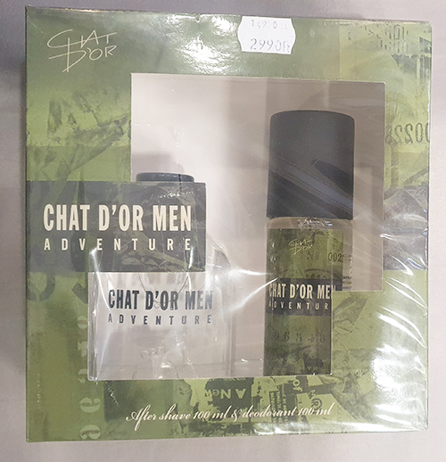 CHAT D'OR — MEN Adventure set