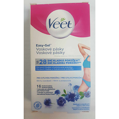 Veet — Easy-Gel voskové pásiky