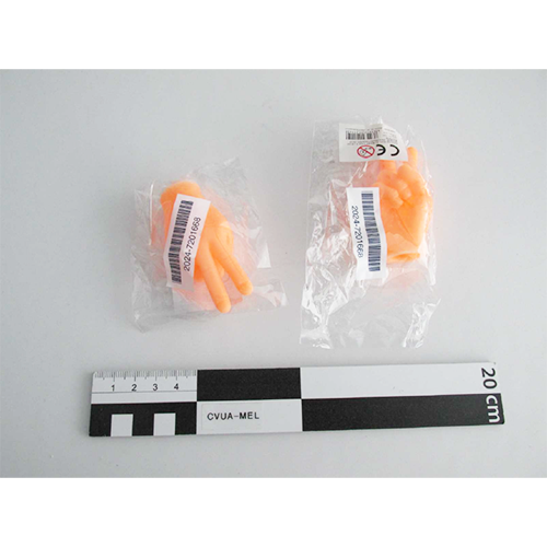 Minihände für Finger