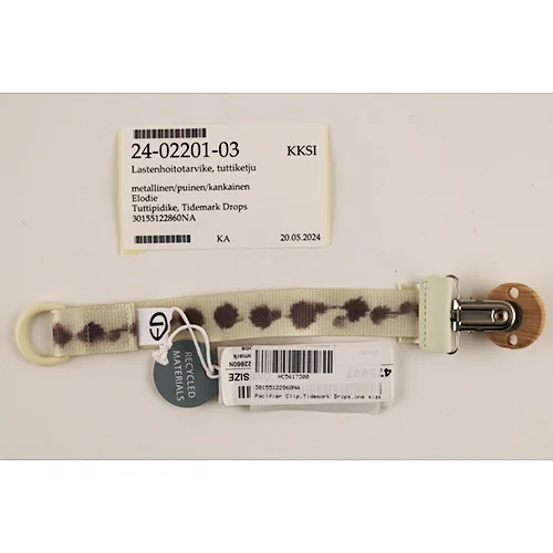 Elodie — Tidemark Drops pacifier clip