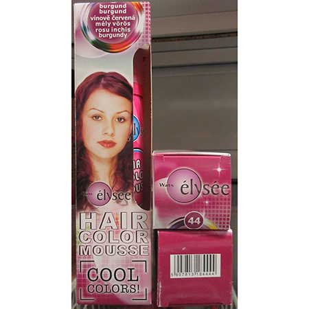 Wats élysée — HAIR COLOR MOUSSE COOL COLORS!