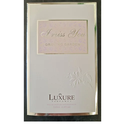 LUXURE PARFUMES — I miss You, GROVING GARDEN