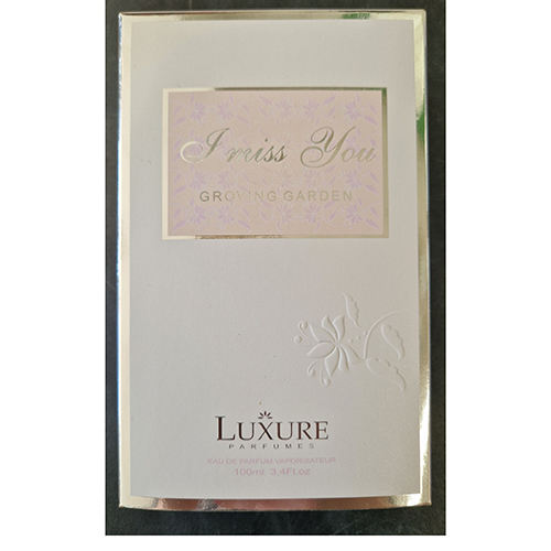 LUXURE PARFUMES — I miss You, GROVING GARDEN
