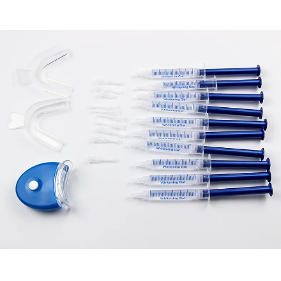 Aluminium foil teeth whitening kit gel