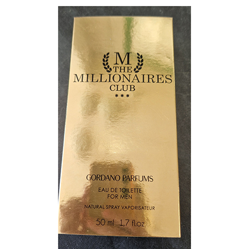 GORDANO PARFUMS — M THE MILLIONAIRES CLUB