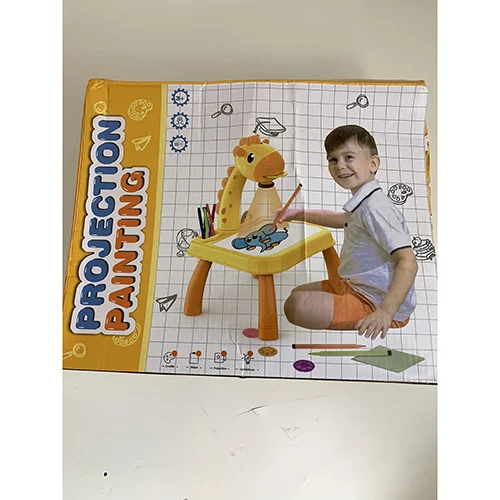 GIRAFFE DRAWING TABLE | LED giraffe Drawing Table for Kids' Learning Fun