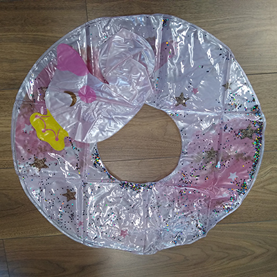 7 kolorow toys — Sequin swan swim ring