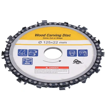 Wood carving disc