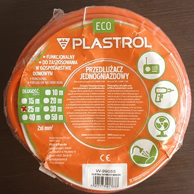 PLASTROL — Extension cord